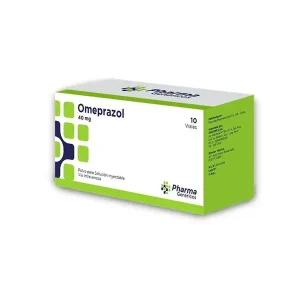 omeprazol 40mg polvo para solución inyectable