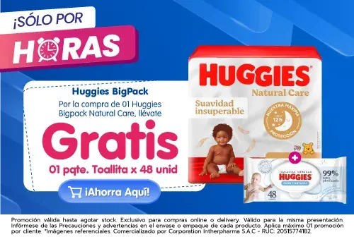 huggies nat care con toallita mov