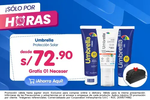 umbrella con neceser mov