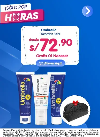 umbrella con neceser