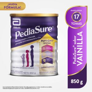pediasure sabor vainilla polvo lata 850 g