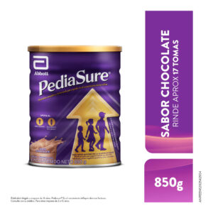 pediasure sabor chocolate polvo lata 850 g
