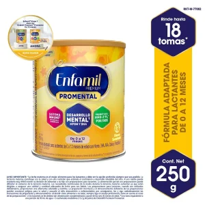 fórmula de inicio enfamil premium promental lata 250 g