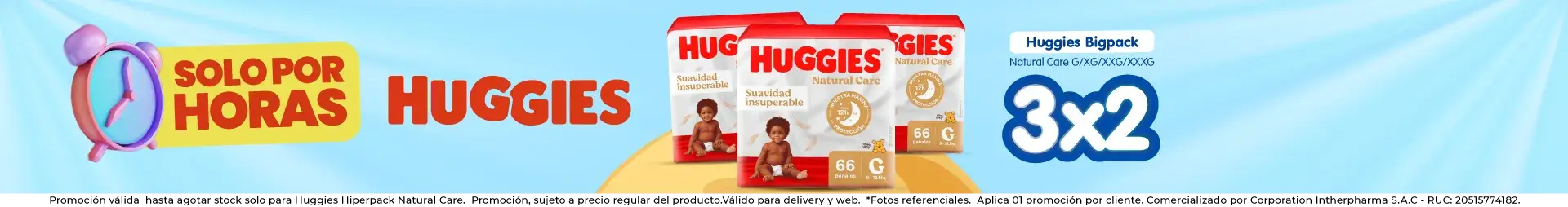 huggies bigpack 3x2