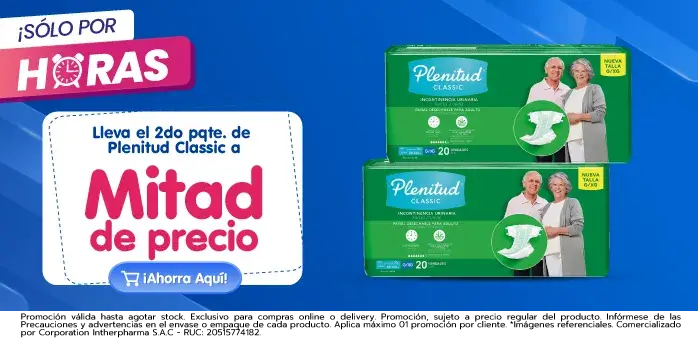 plenitud classic mitad de precio