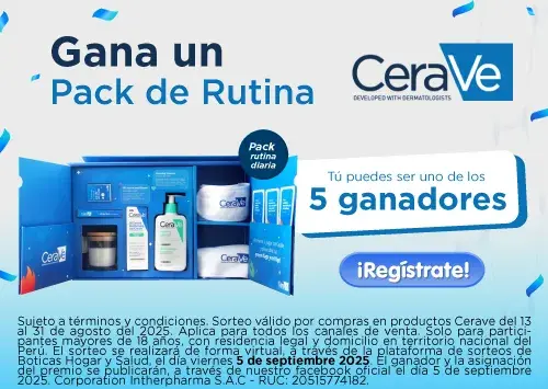 cerave sorteo ag14m