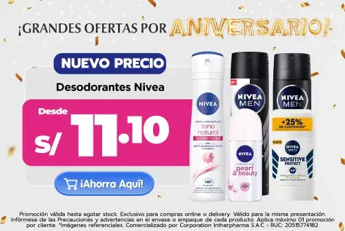 nivea deo ag18