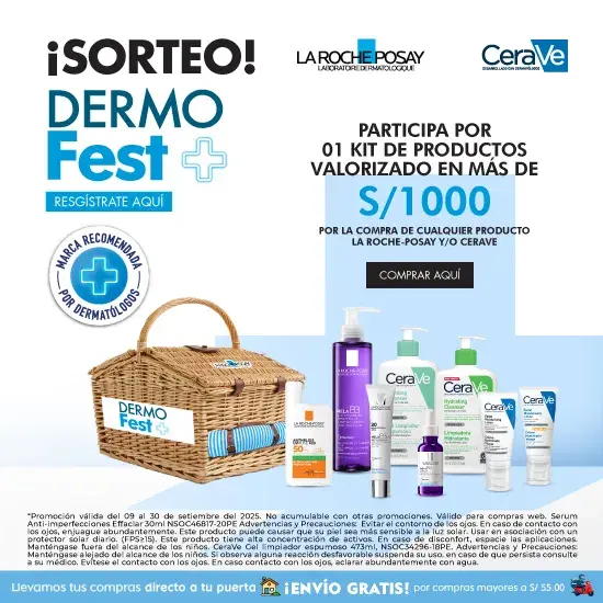 sorteo cerave dermofest sm