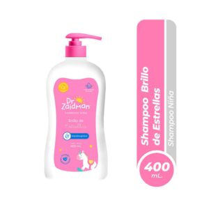 shampoo dr zaidman niña brillo de estrellas frasco 400 ml