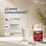 aguaje 500 mg cápsulas frasco 100 un