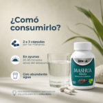 mashua negra 500 mg cápsulas frasco 100 un