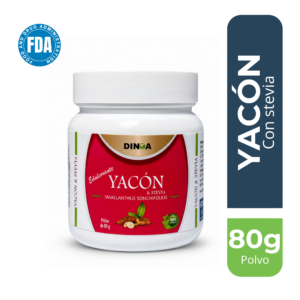 yacón polvo frasco 80 g