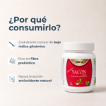 yacón polvo frasco 80 g