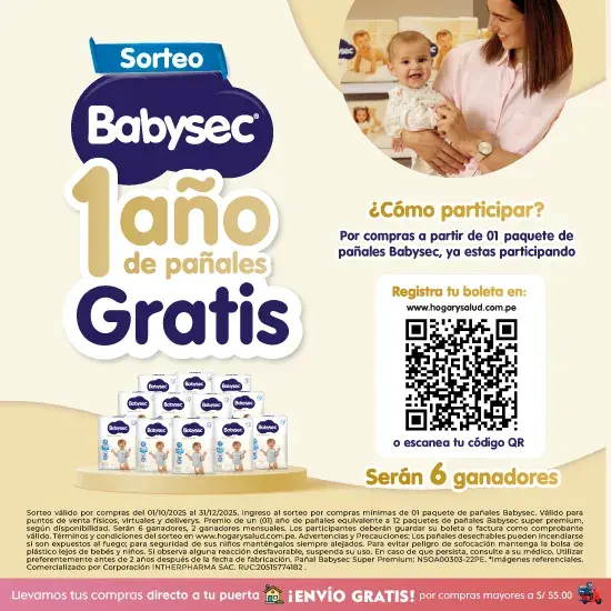 sorteo babysec m o14