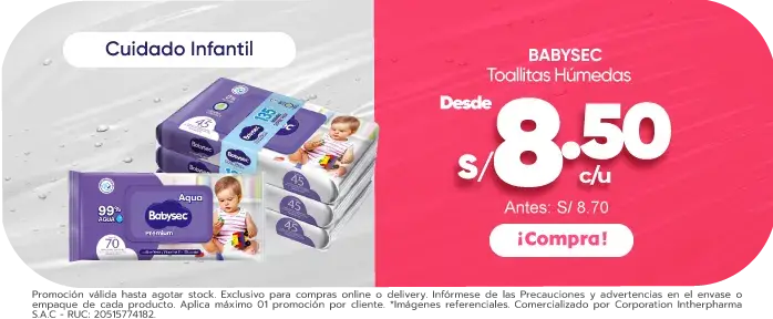 babysec toallitas n6