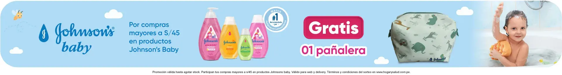 jhonsons pañalera banner web