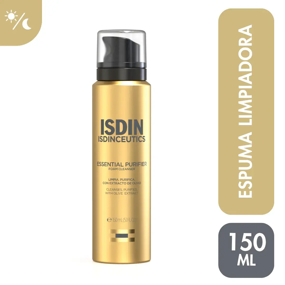 espuma limpiadora isdin isdinceutics essential purifier frasco 150 ml