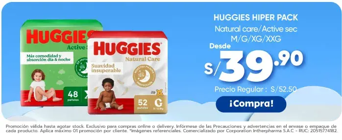 huggies hiperpack enero