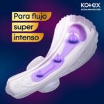 toalla higiénica kotex nocturna larga bolsa 6 un