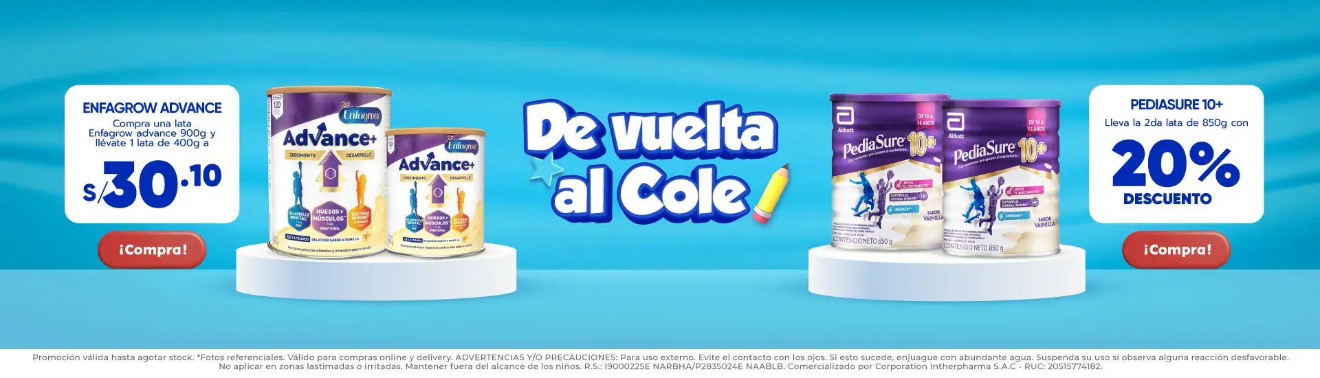 leches de vuelta al cole pc