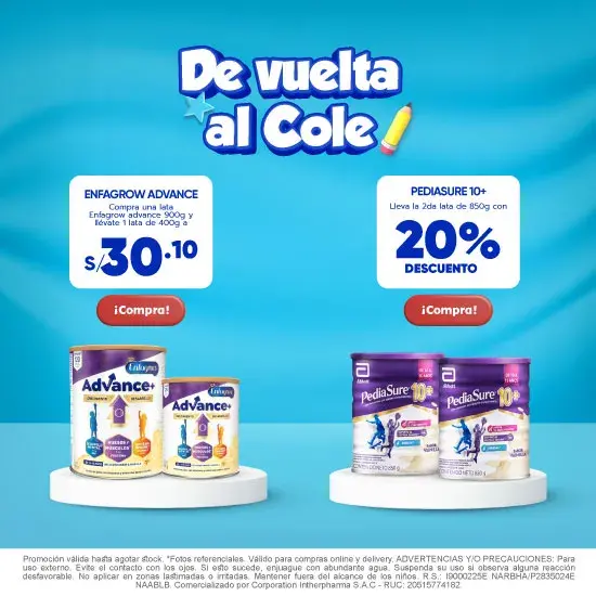 leches de vuelta al cole