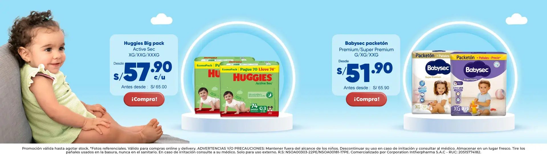 pañales slider feb 2pc