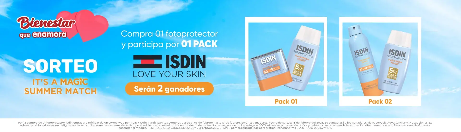 sorteo isdin febrero 