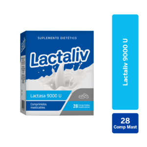lactaliv 9000 u comprimidos masticables caja 28 un