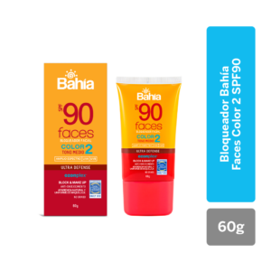 bahía bloqueador faces color 2 pf90 – tubo 60 g