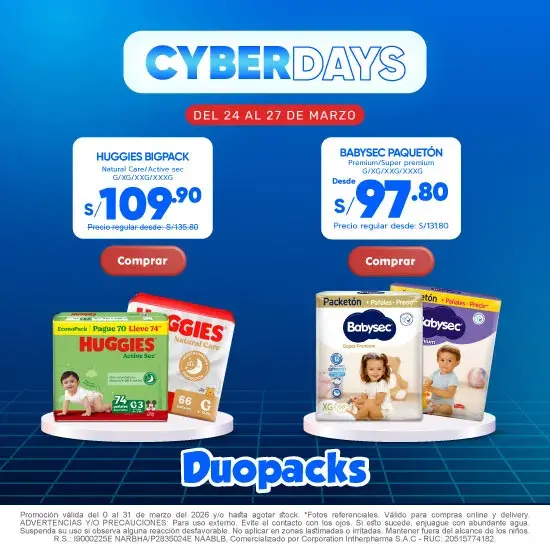duopack pañales cyber