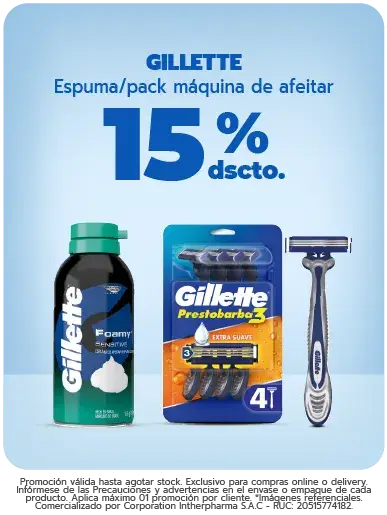 gillette marzo 25