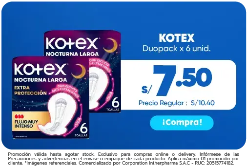 kotex marzo 13