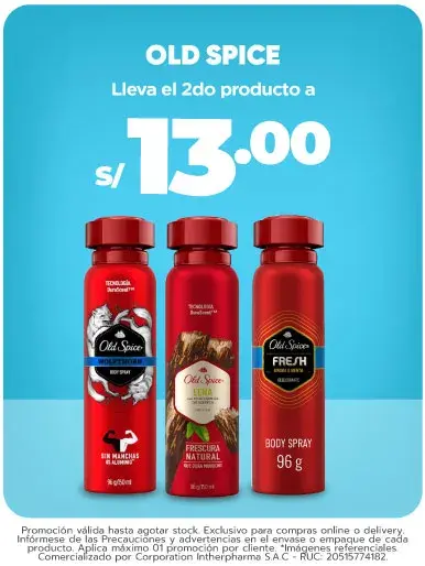 old spice marzo