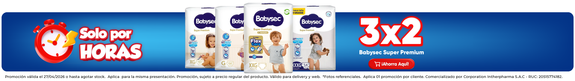 3x2 babysec sp abril 27