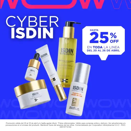 isdin slider cyber wow