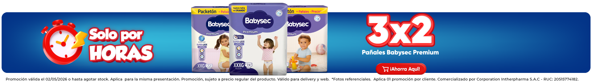 3x2 babysec premium mayo
