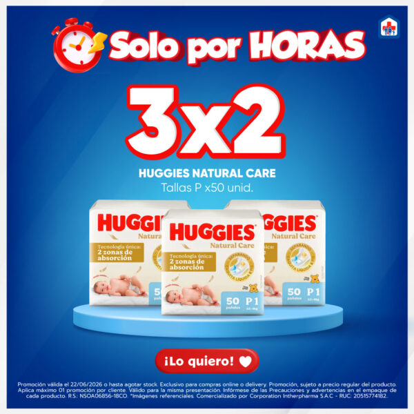 huggies 3x2 junio popup