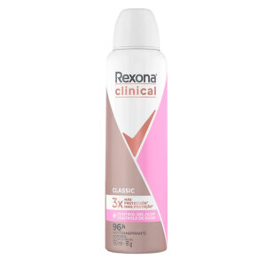 desodorante para mujer en aerosol rexona clinical women classic frasco 150 ml