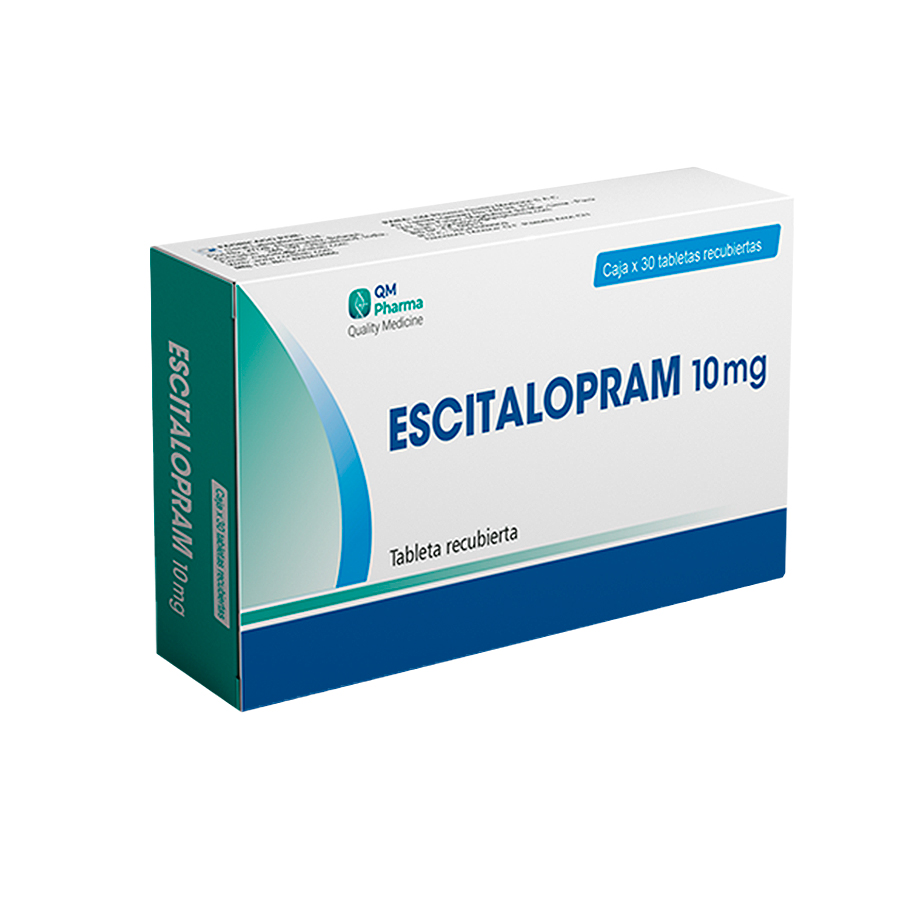 escitalopram 10 mg caja 30 un