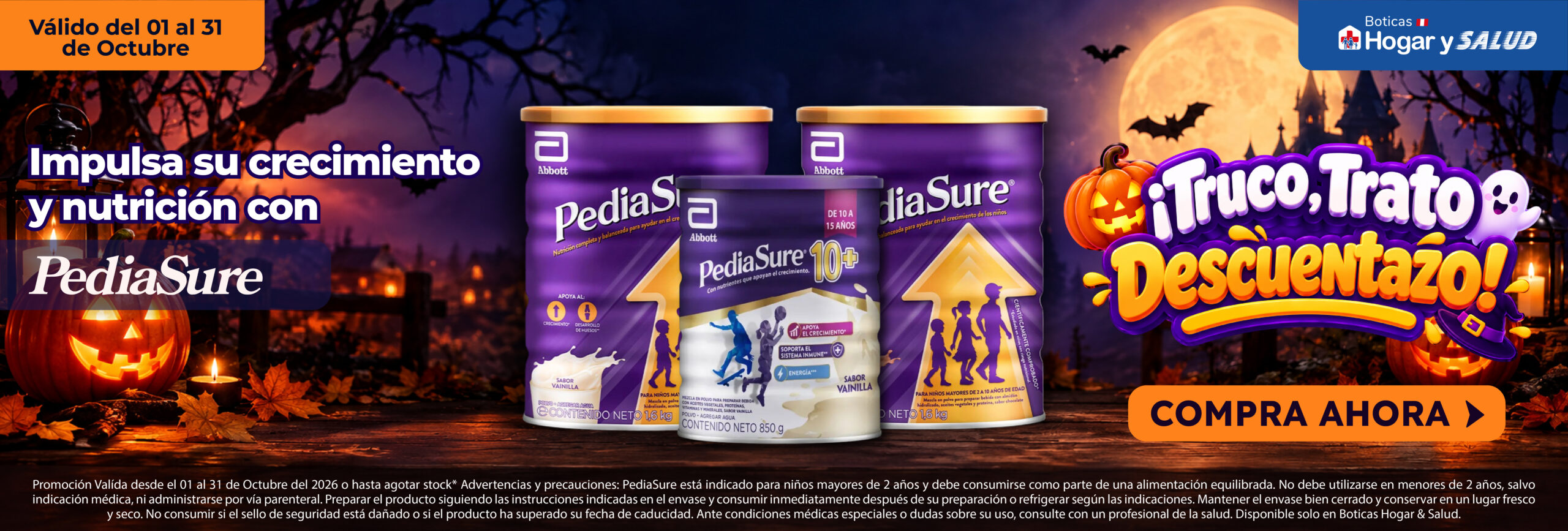 slider pediasure